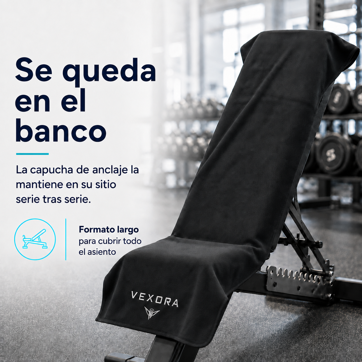 Vexora — Toalha de desporto com capuz